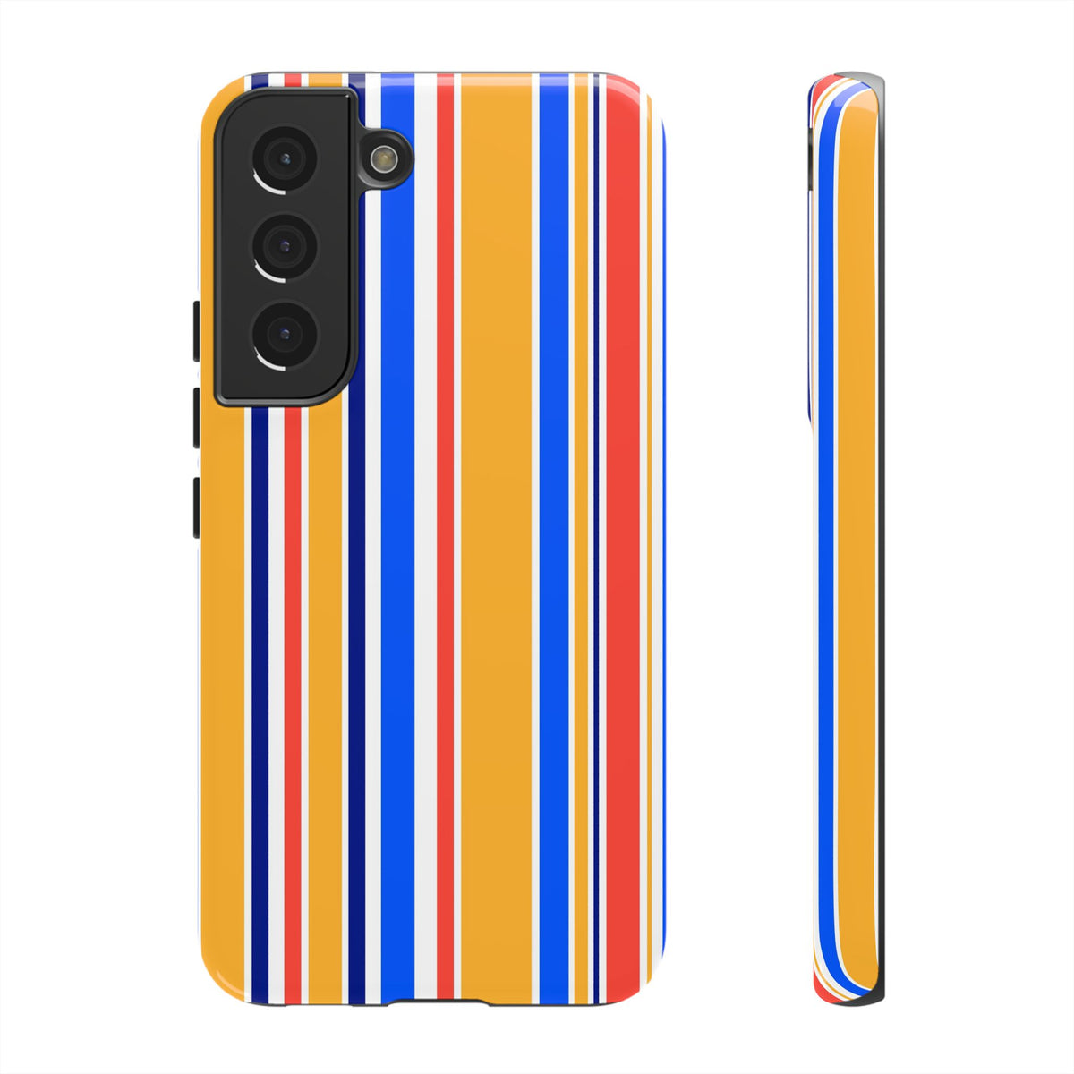 Candy Stripes - Yellow/Blue