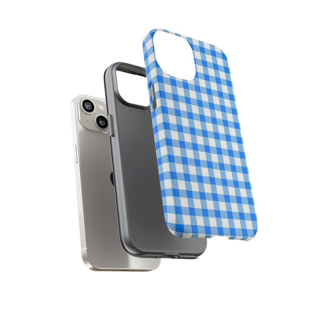 Checked - Blue