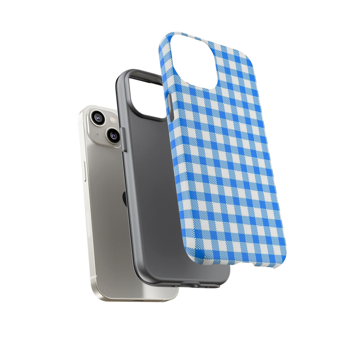 Checked - Blue