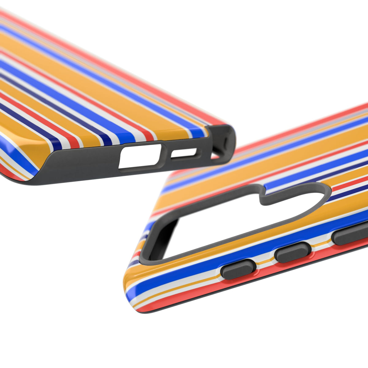 Candy Stripes - Yellow/Blue