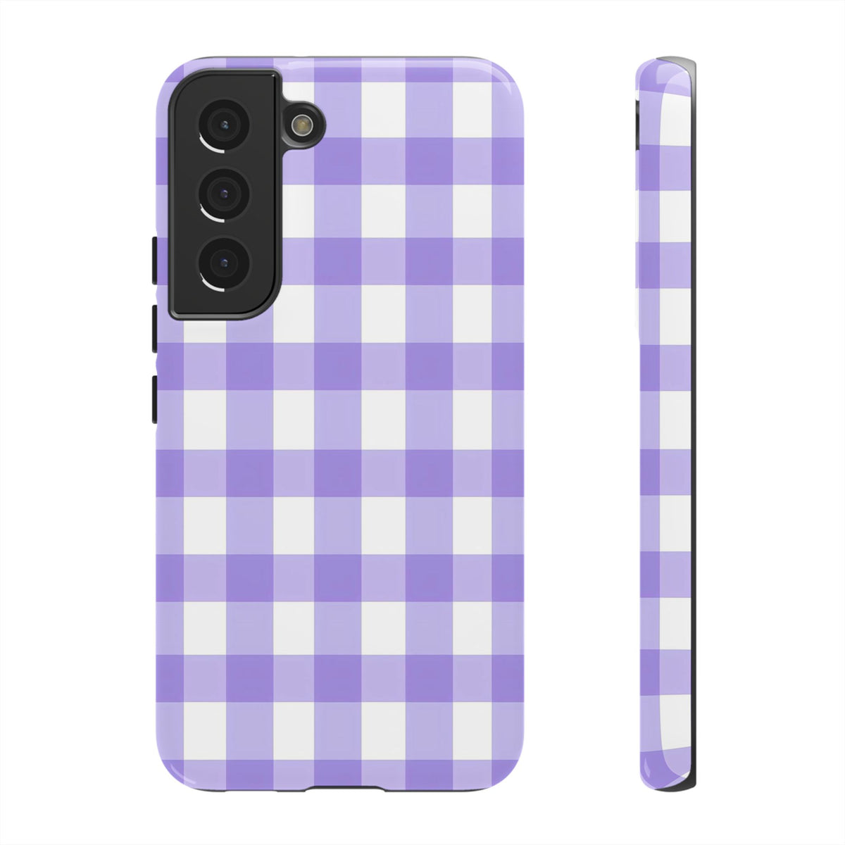 Checked - Lavender