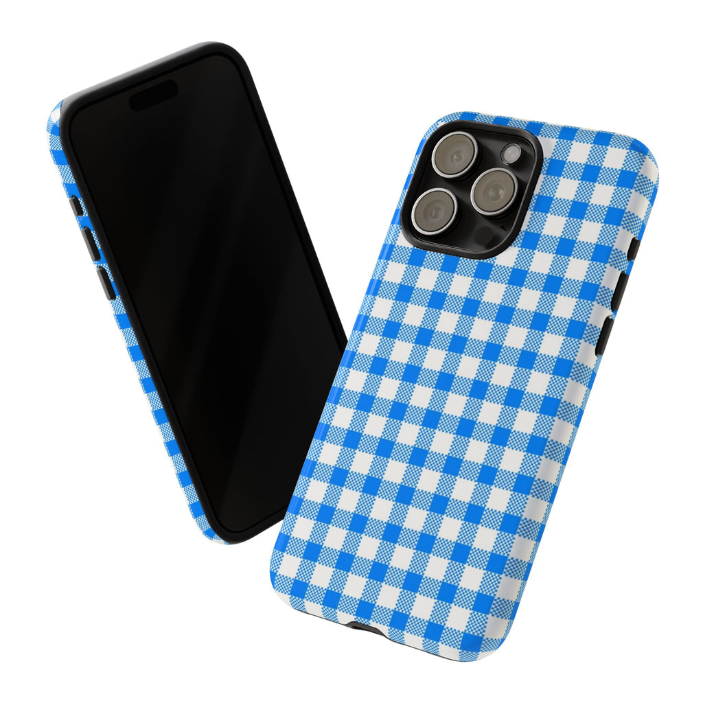 Checked - Blue