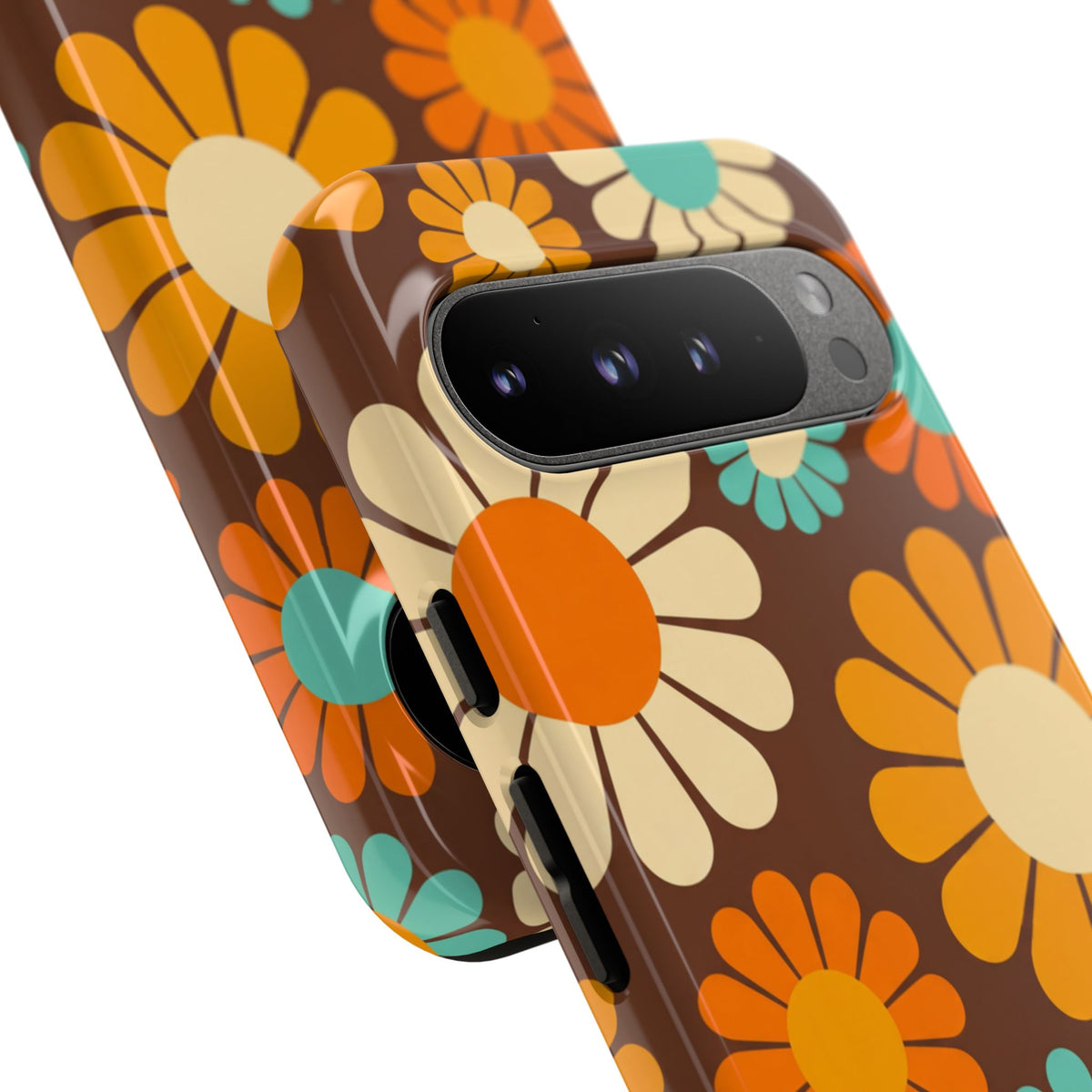 Flowers - Brown/Yellow