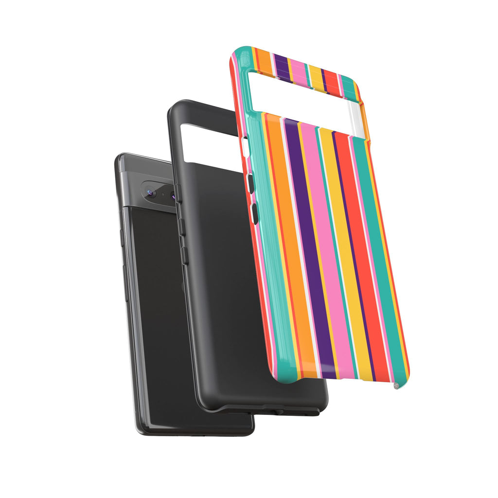 Candy Stripes - Pink/Yellow/Blue