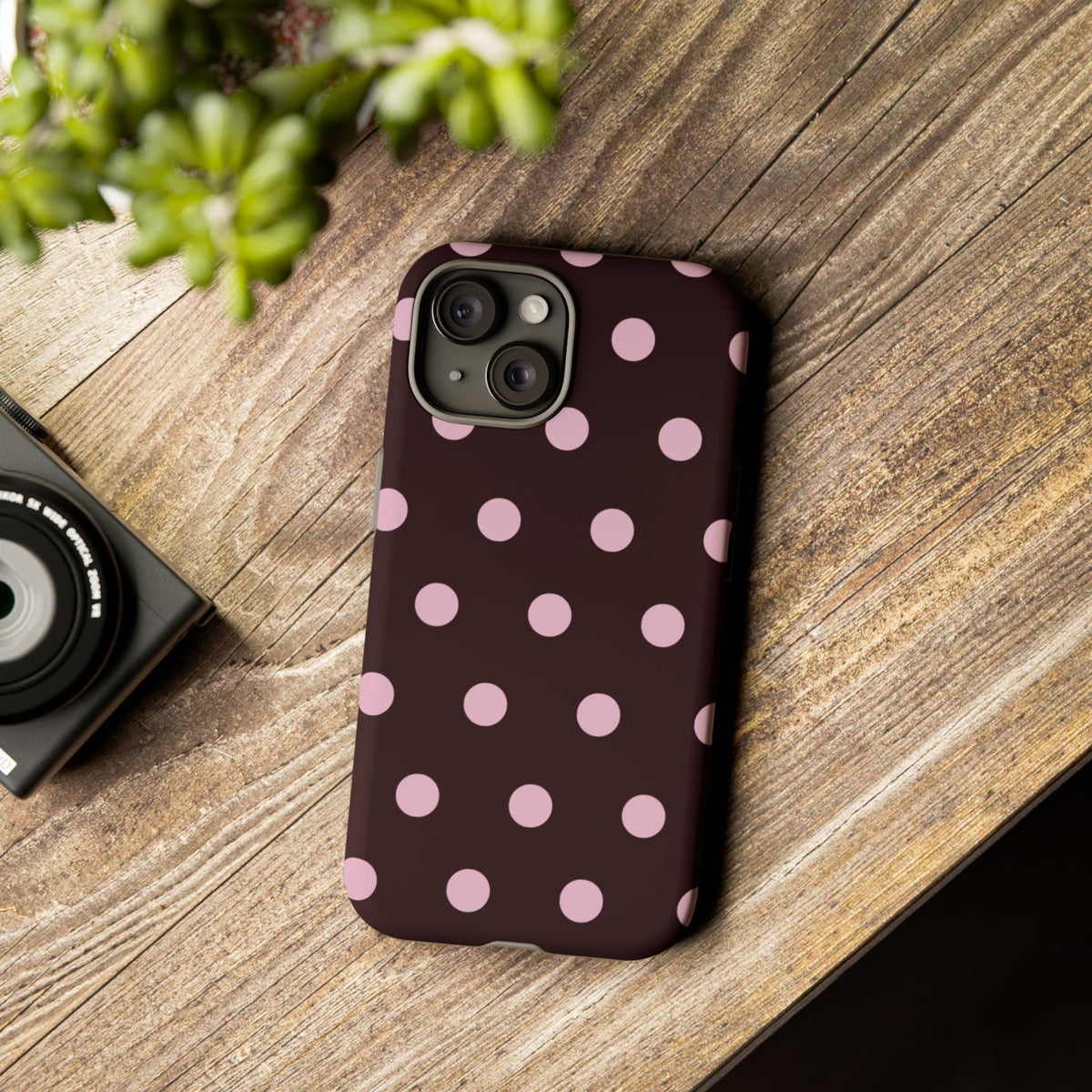 Spotted - Pink/Brown