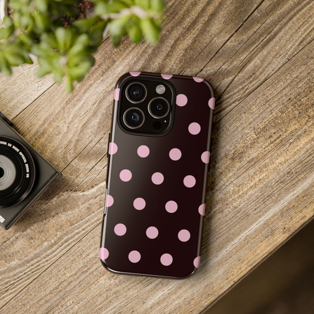 Spotted - Pink/Brown