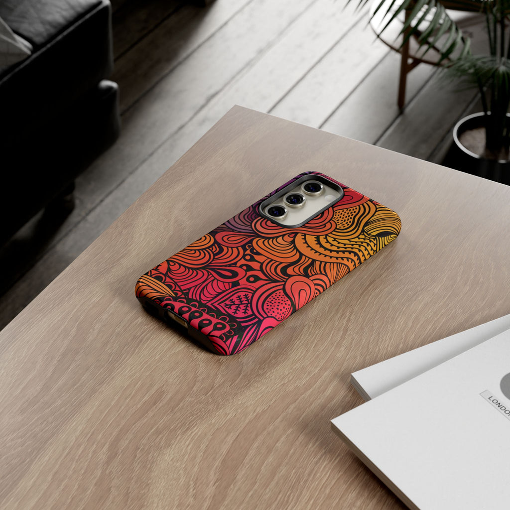 Abstract - Pink/Yellow