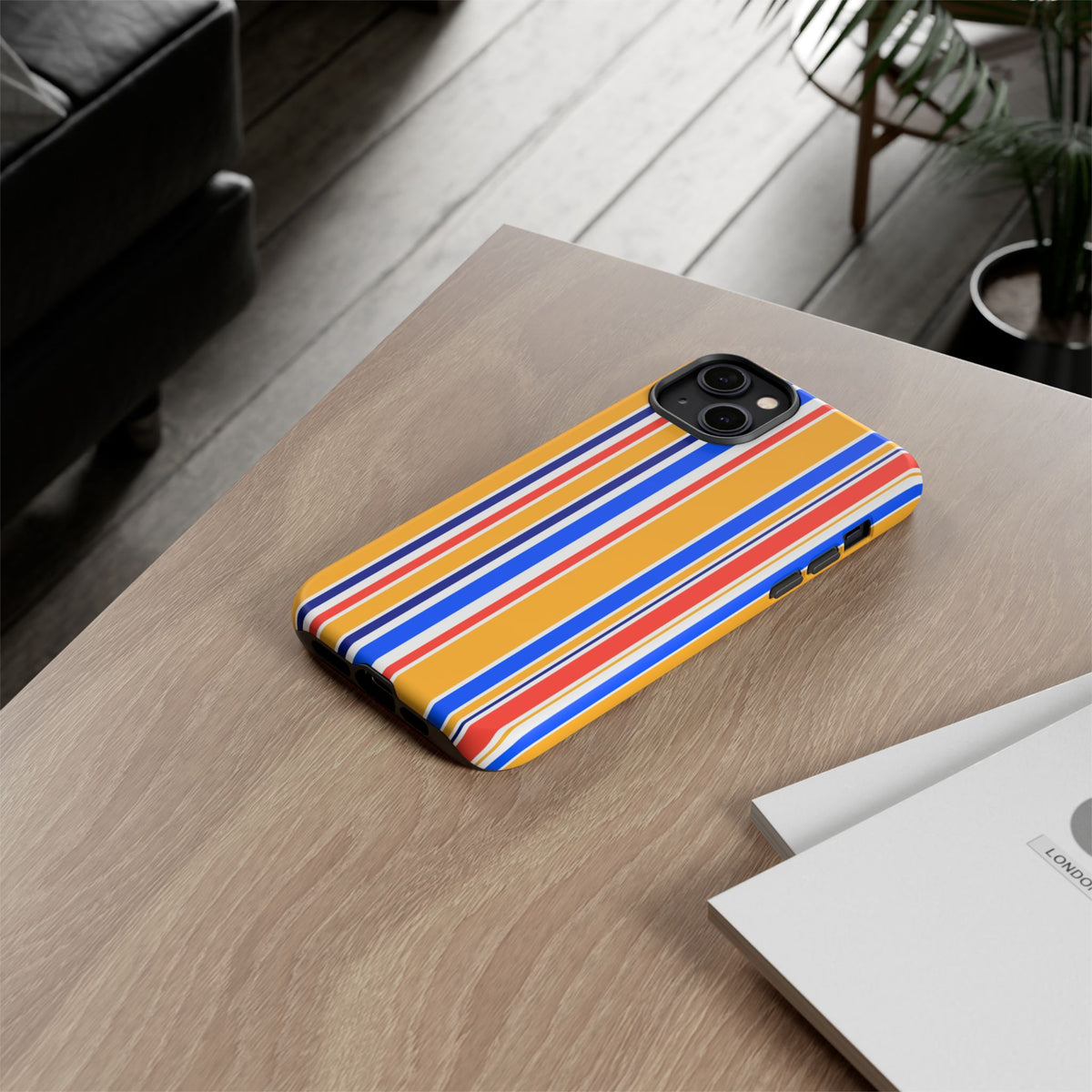 Candy Stripes - Yellow/Blue