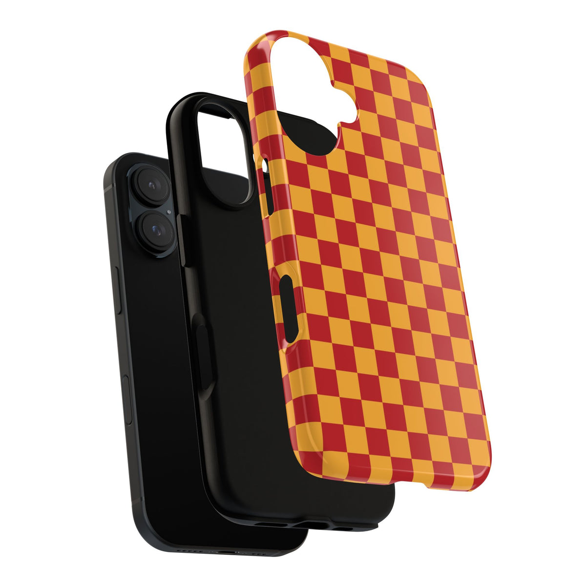 Checked - Red/Yellow