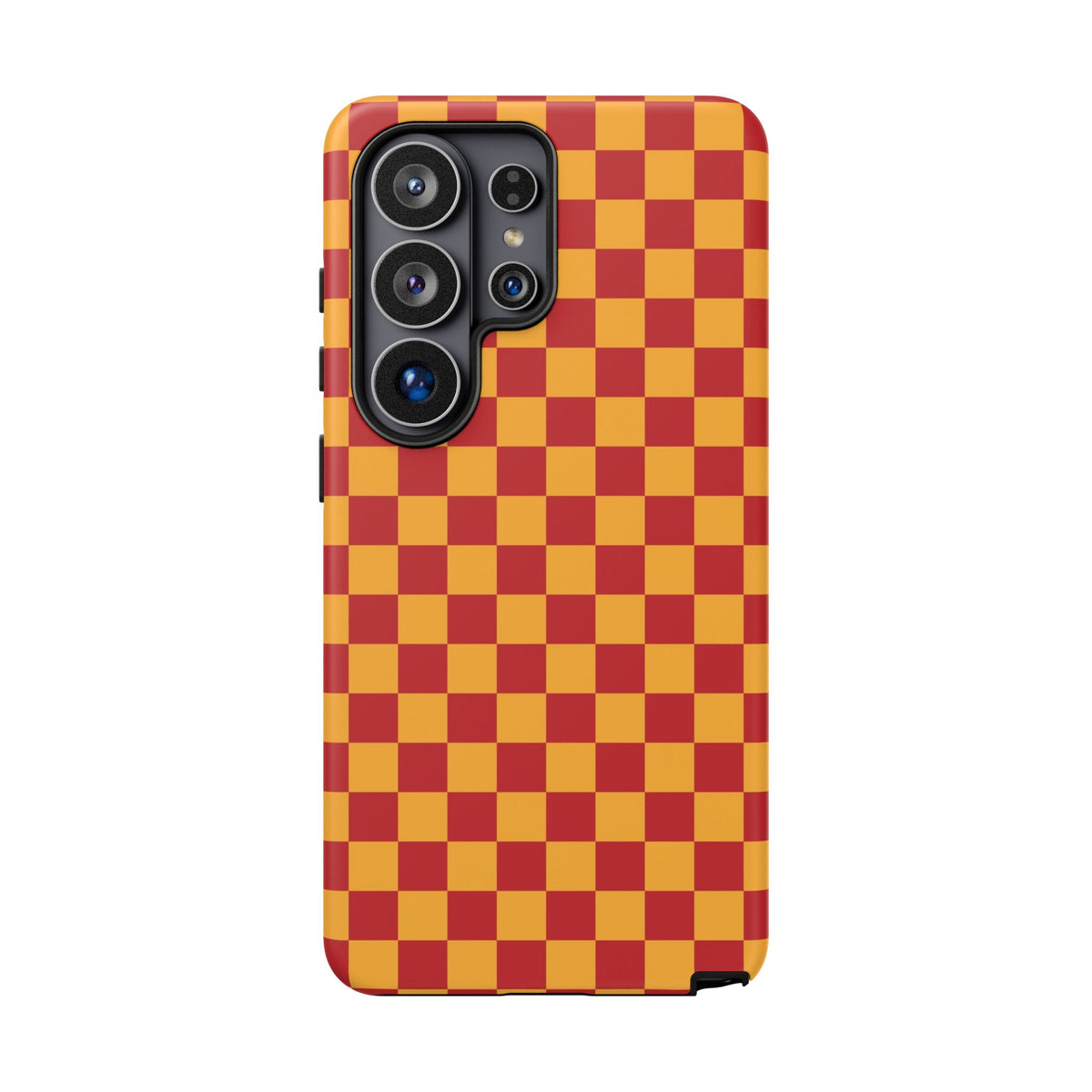 Checked - Red/Yellow