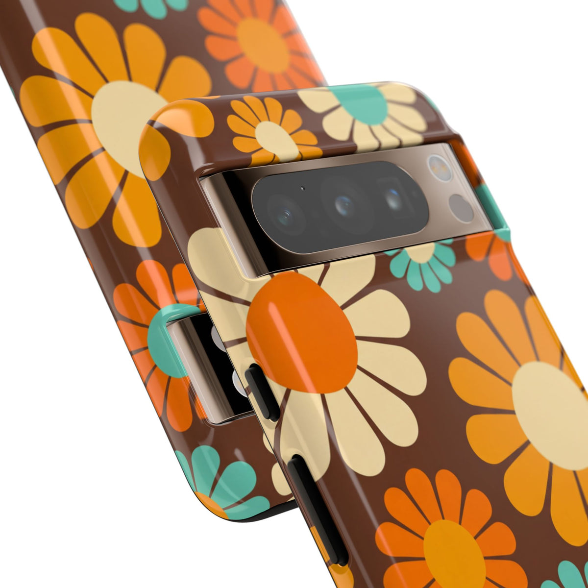 Flowers - Brown/Yellow