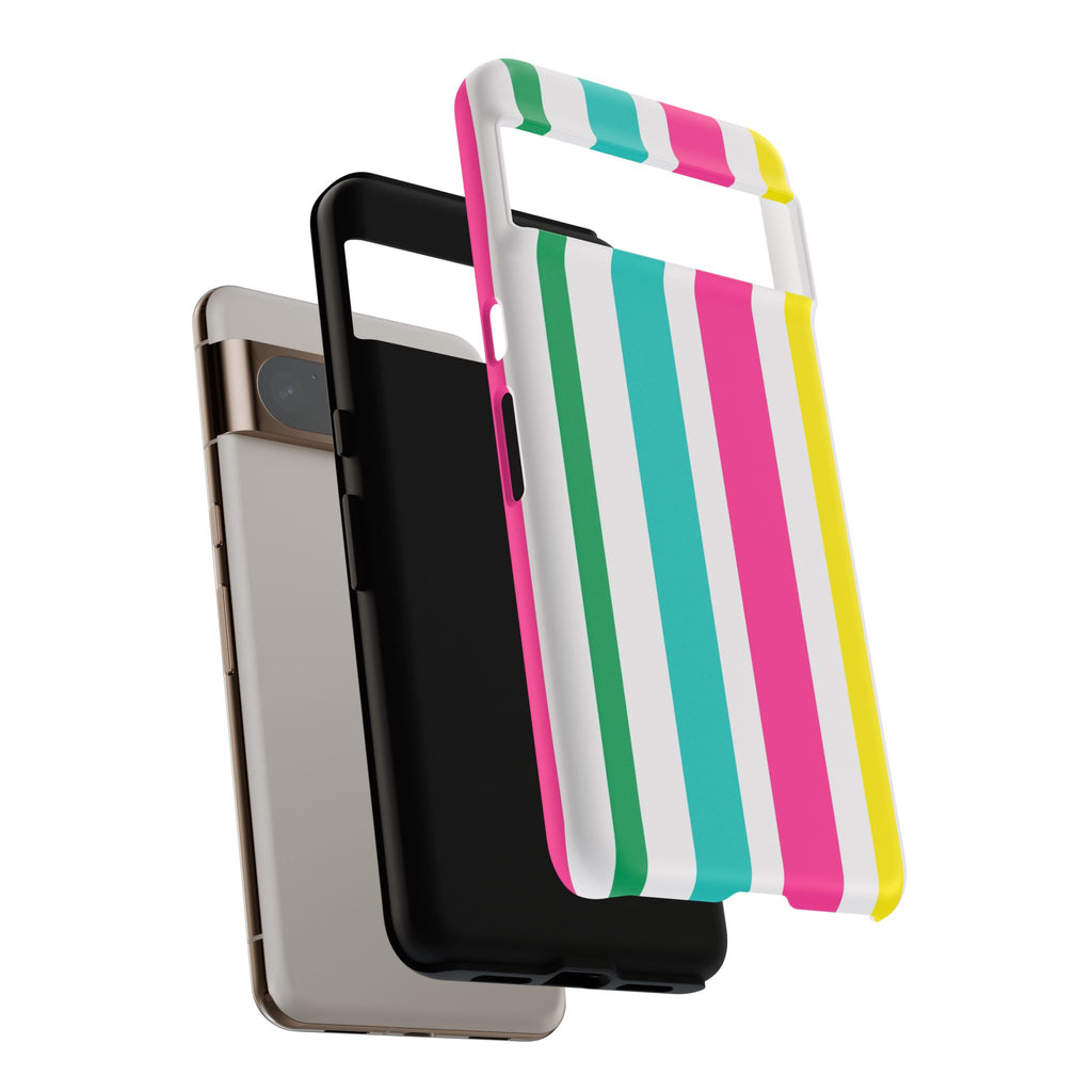Candy Stripes - Pink/Yellow/Green