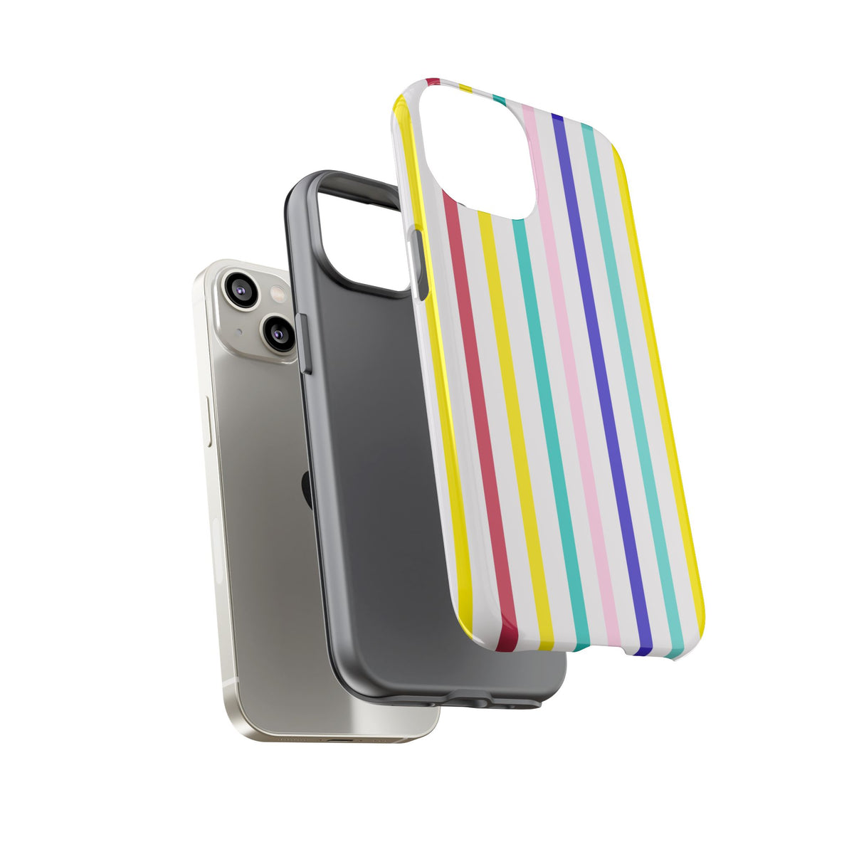 Candy Stripes - Pink/Red/Yellow/Blue