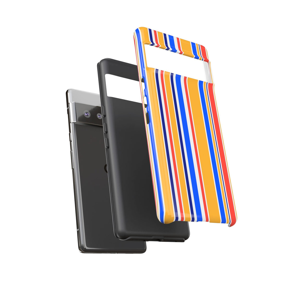 Candy Stripes - Yellow/Blue