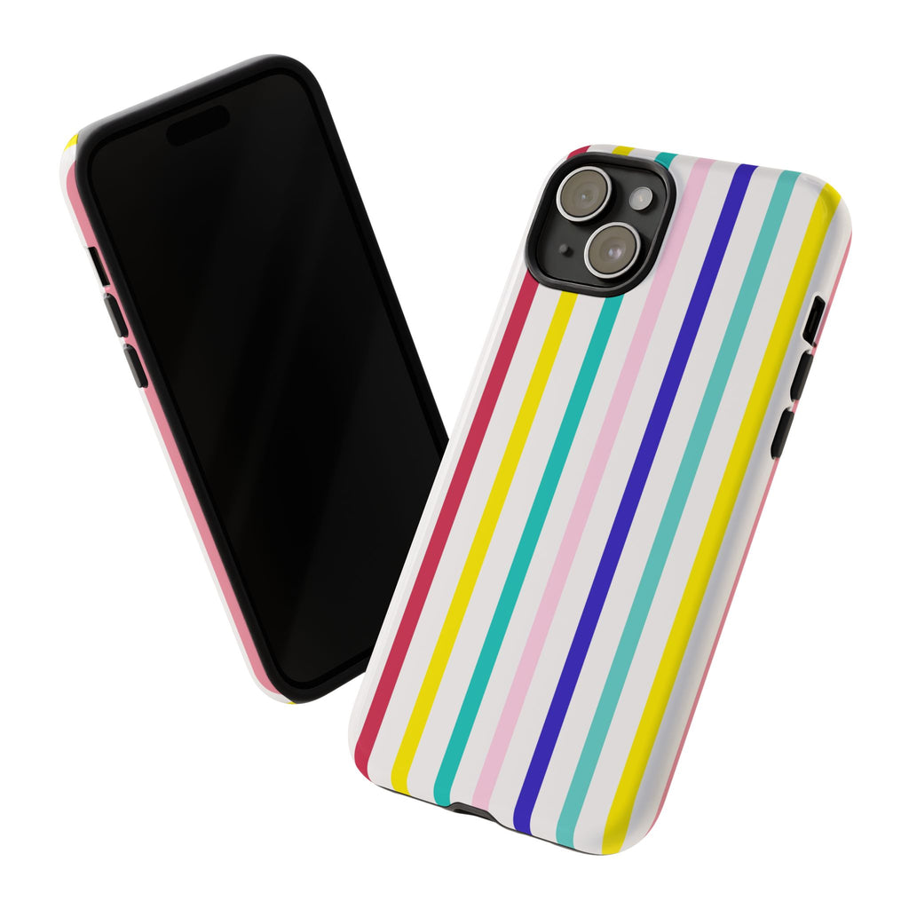 Candy Stripes - Pink/Red/Yellow/Blue
