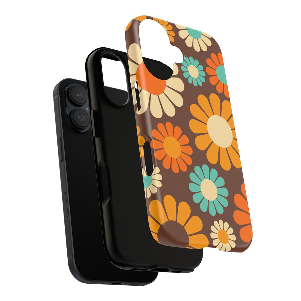 Flowers - Brown/Yellow