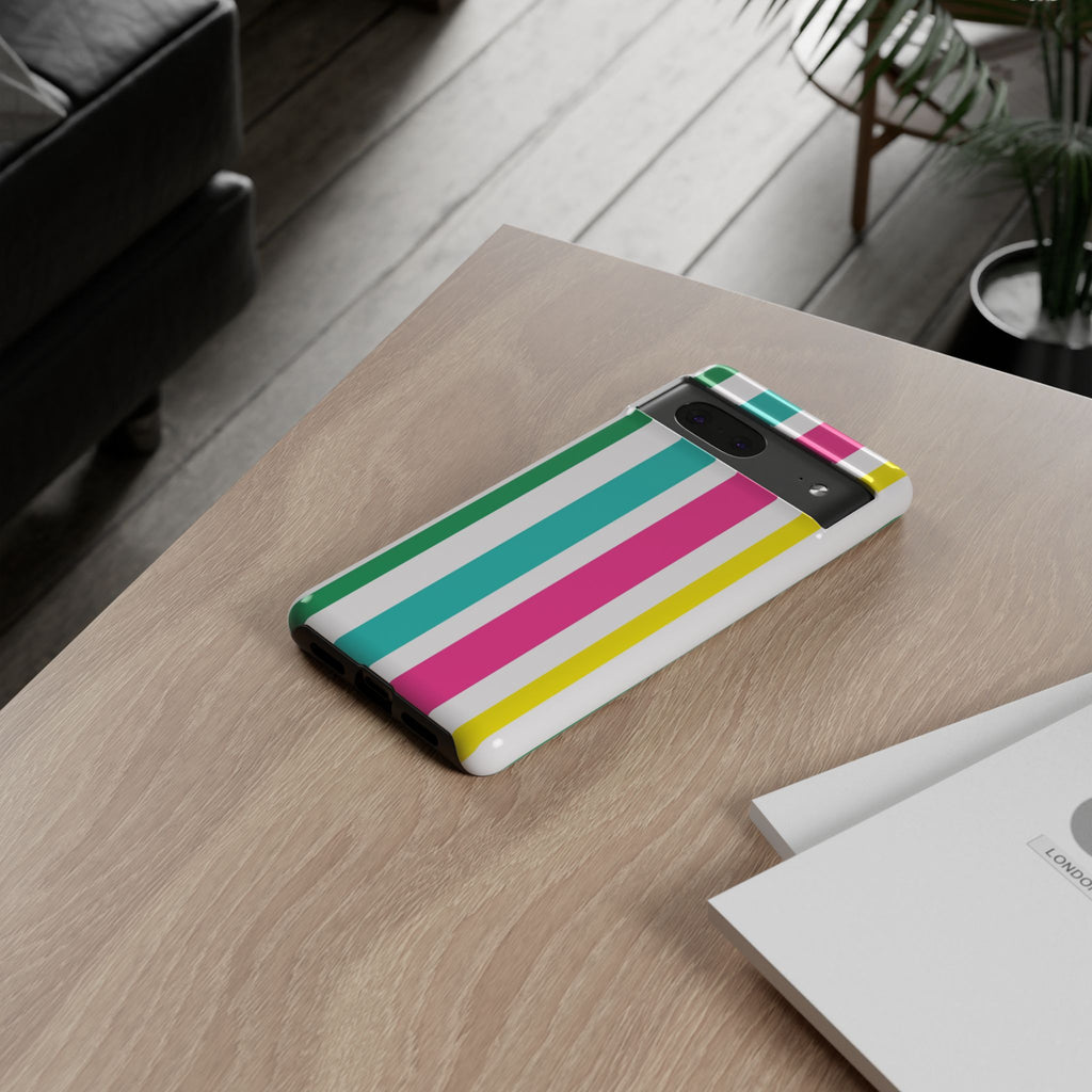 Candy Stripes - Pink/Yellow/Green