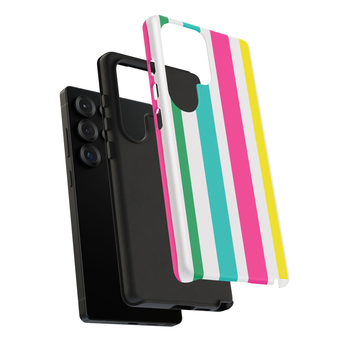 Candy Stripes - Pink/Yellow/Green