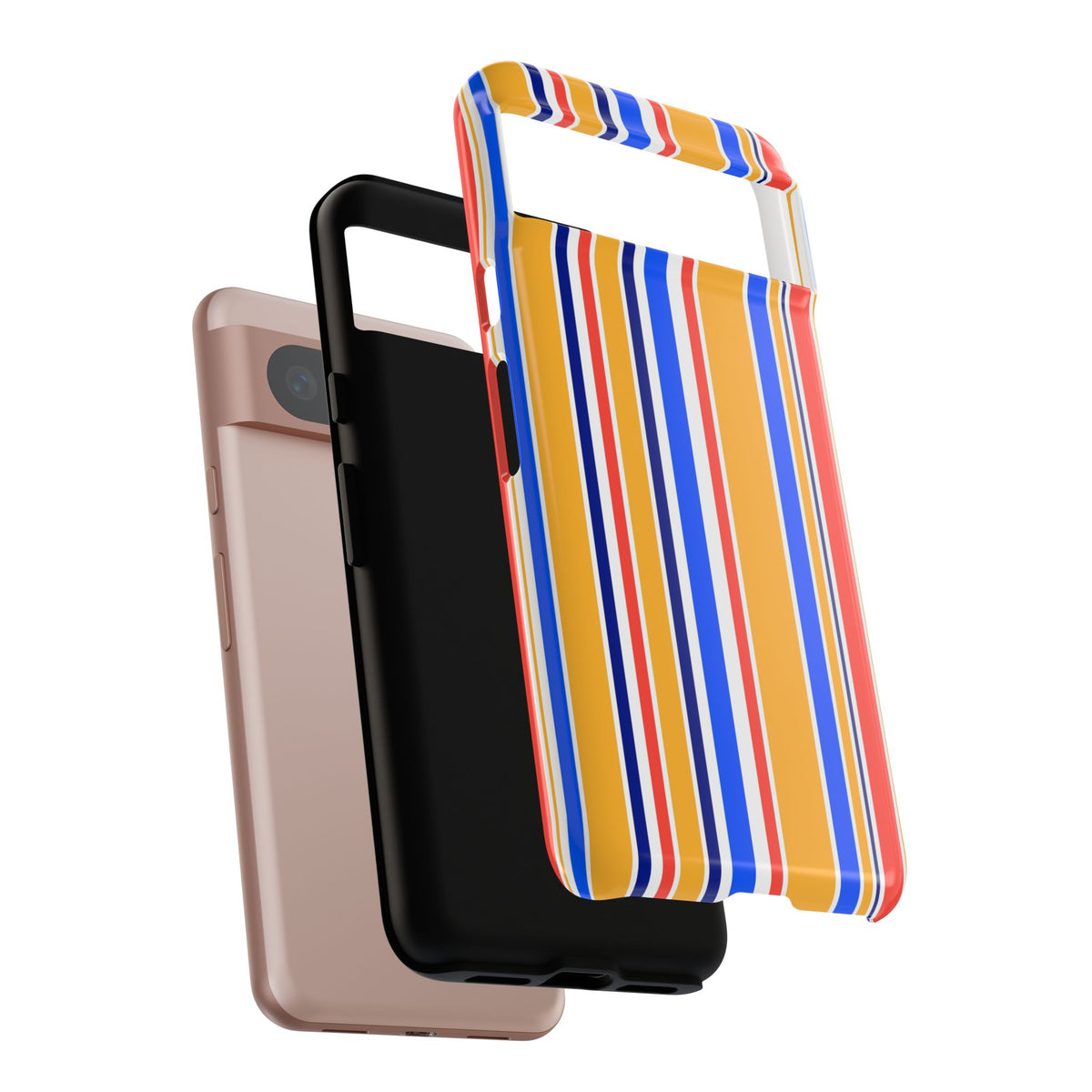 Candy Stripes - Yellow/Blue