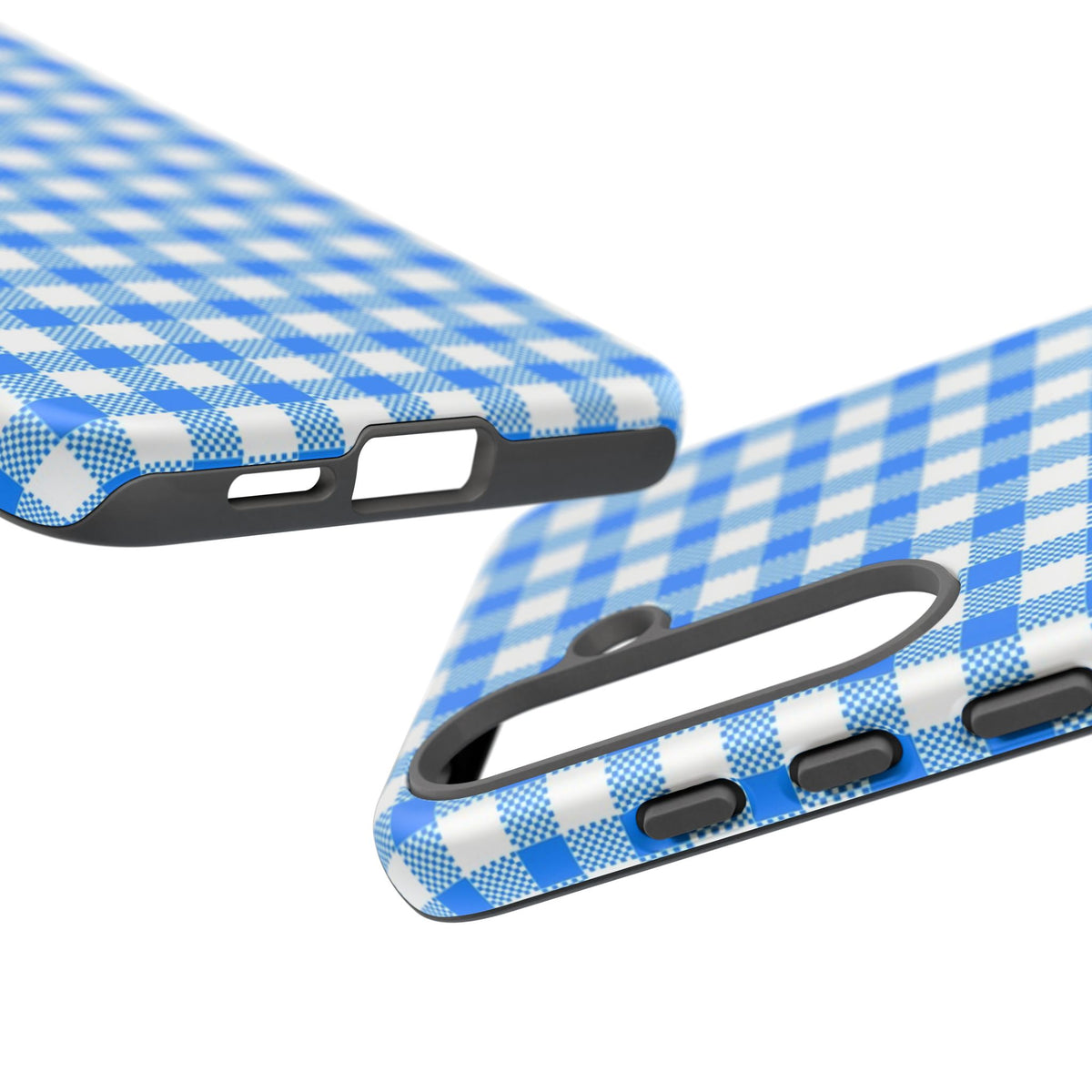 Checked - Blue