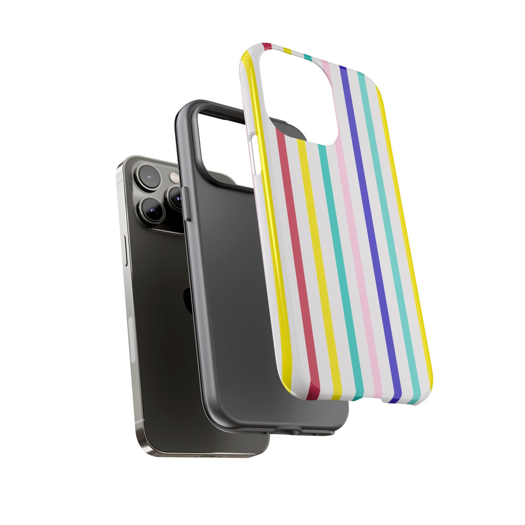 Candy Stripes - Pink/Red/Yellow/Blue
