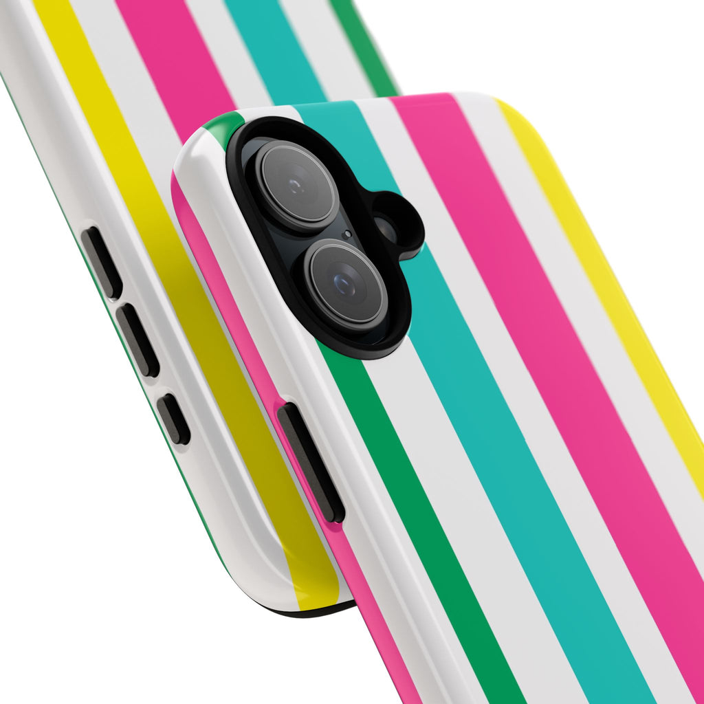 Candy Stripes - Pink/Yellow/Green