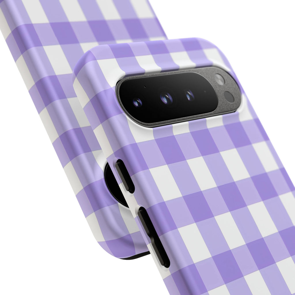 Checked - Lavender