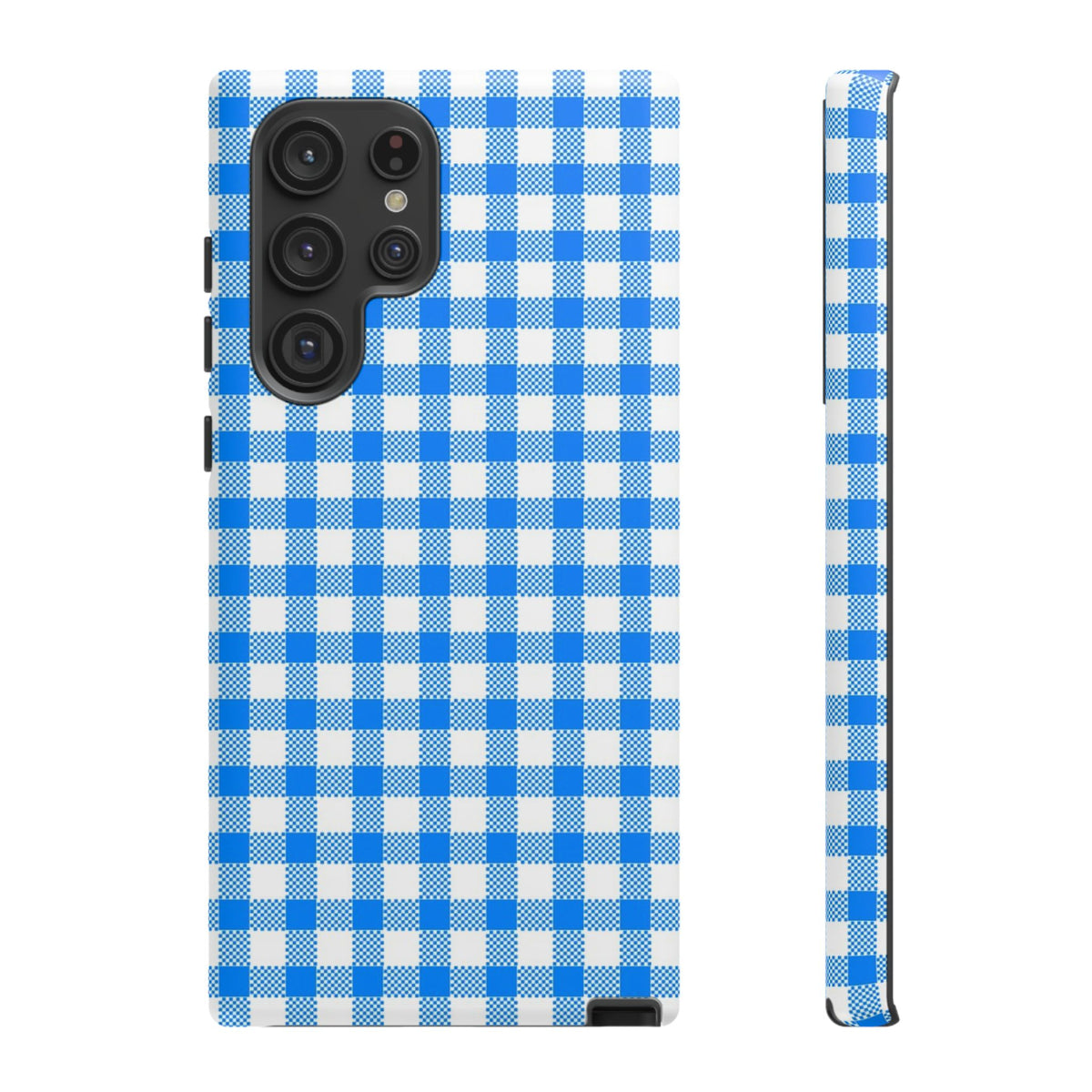 Checked - Blue