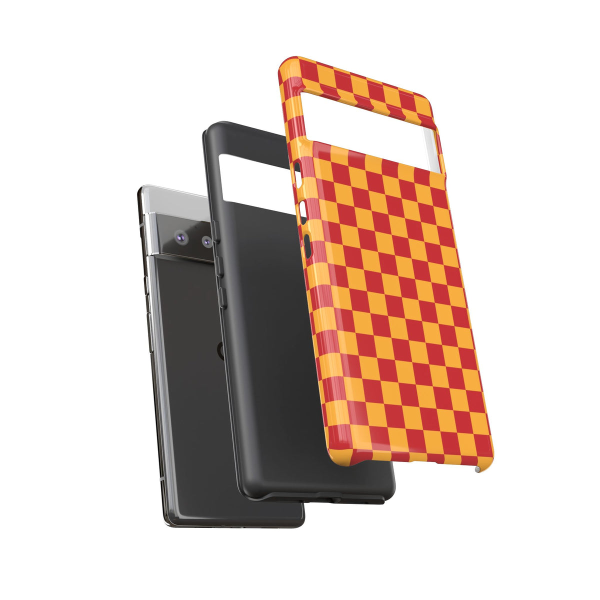 Checked - Red/Yellow