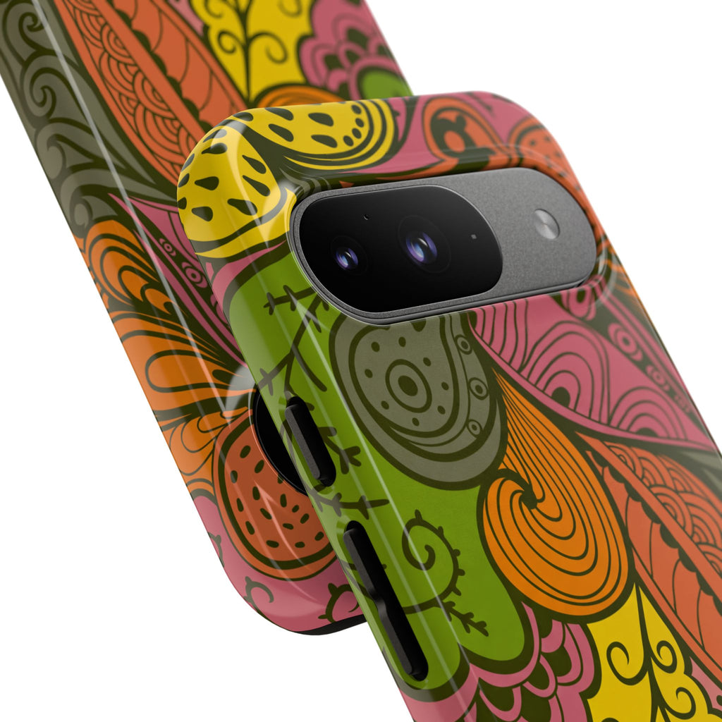 Abstract - Purple/Yellow/Green