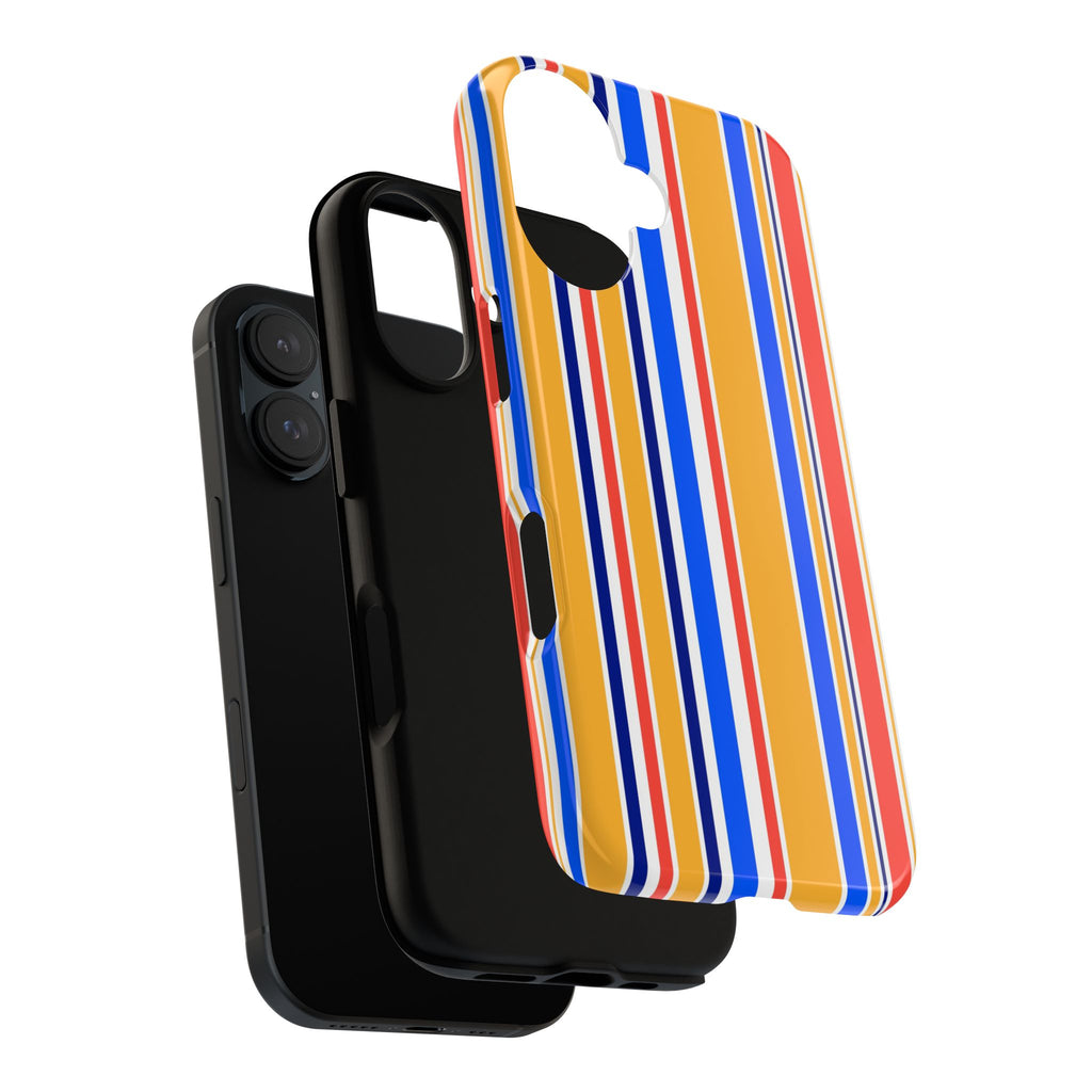 Candy Stripes - Yellow/Blue