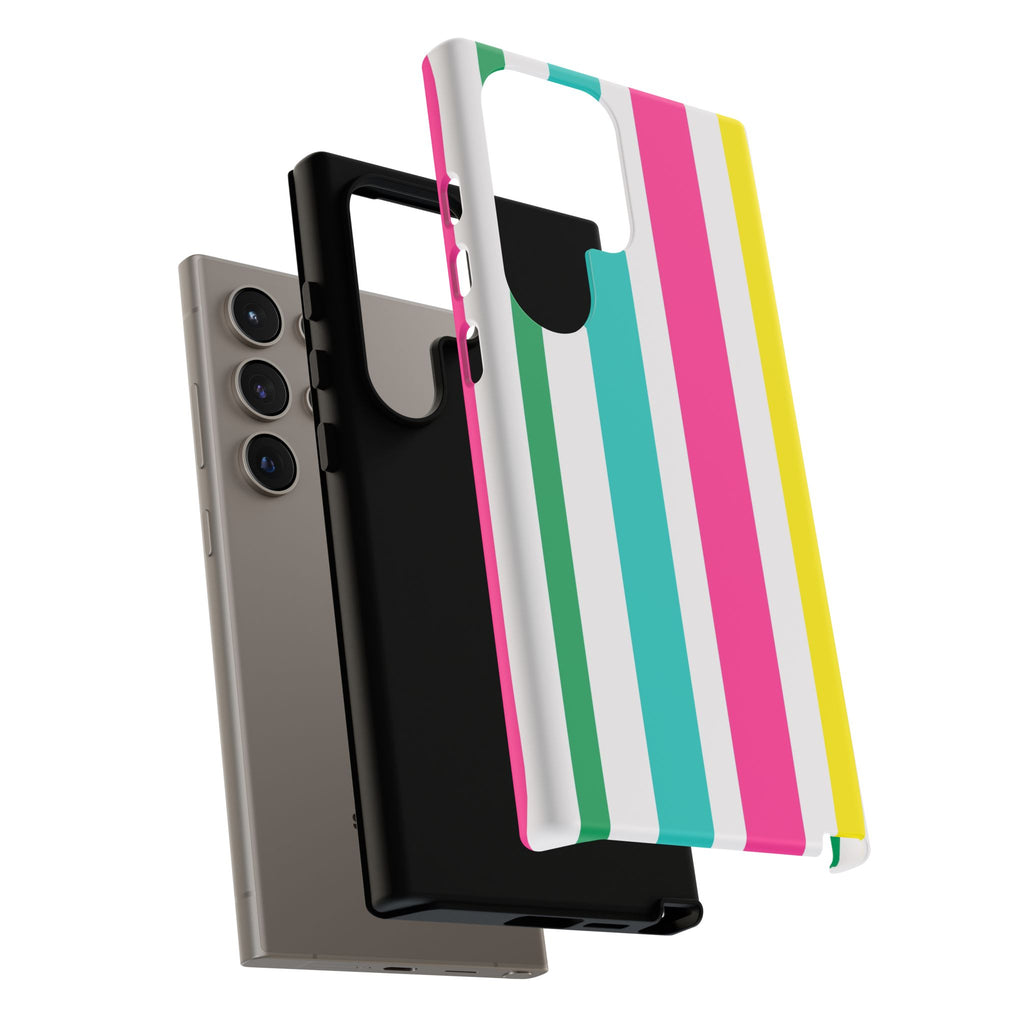 Candy Stripes - Pink/Yellow/Green