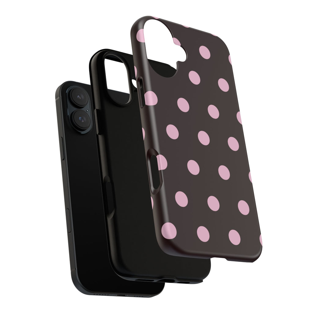 Spotted - Pink/Brown