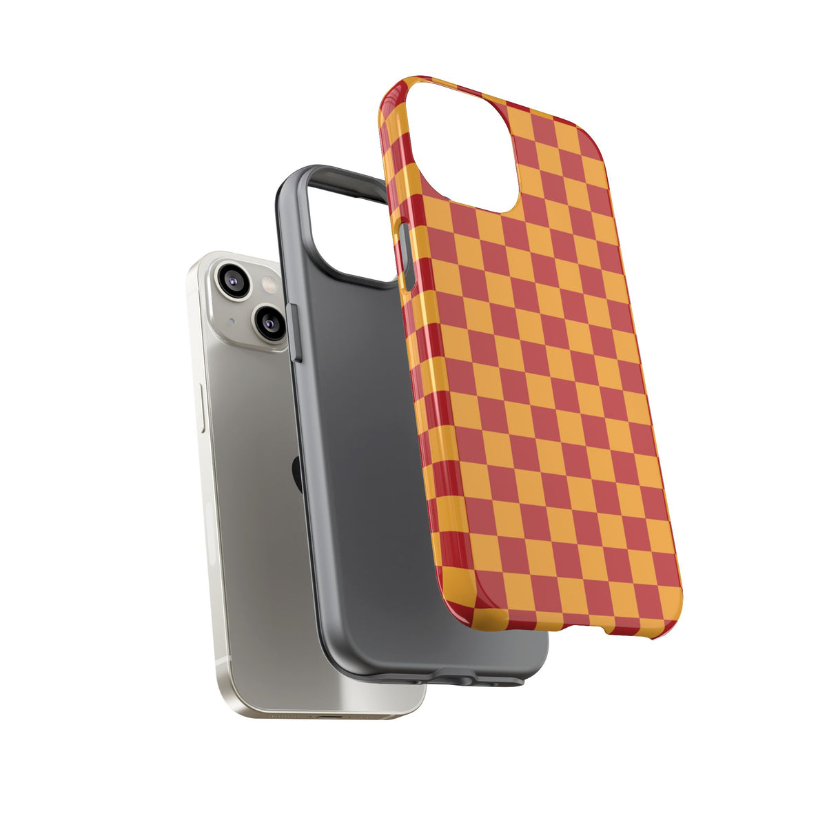 Checked - Red/Yellow