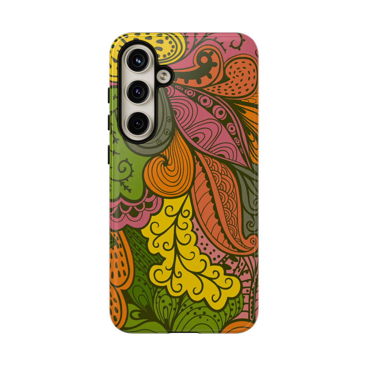 Abstract - Purple/Yellow/Green