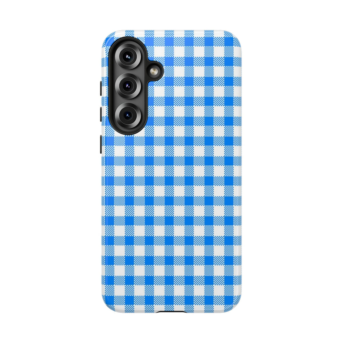 Checked - Blue