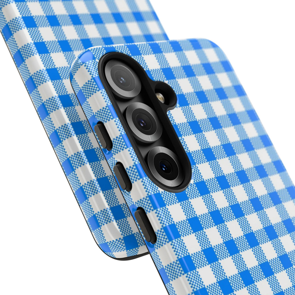 Checked - Blue