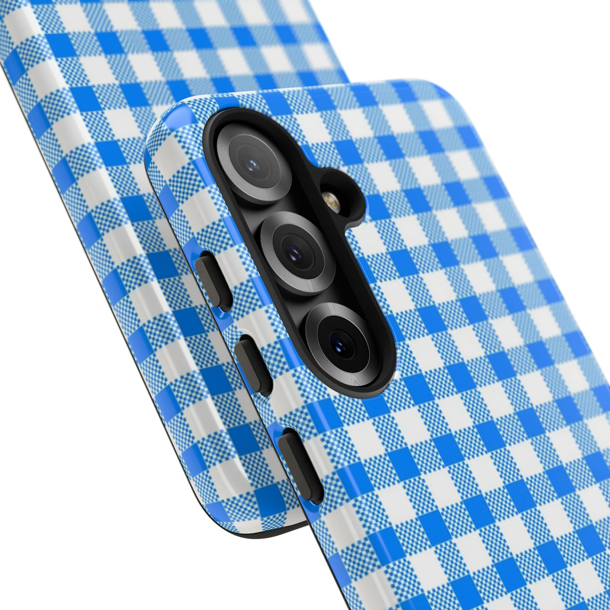 Checked - Blue