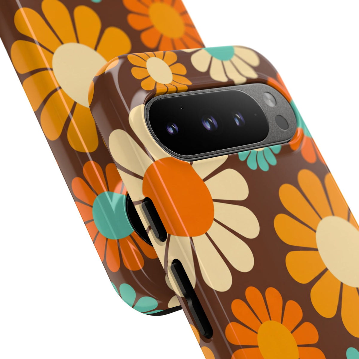 Flowers - Brown/Yellow