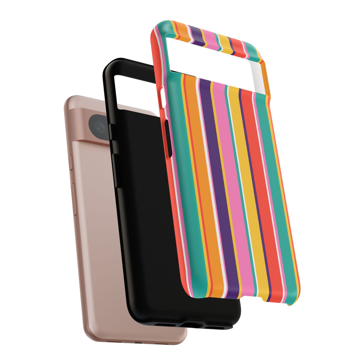 Candy Stripes - Pink/Yellow/Blue