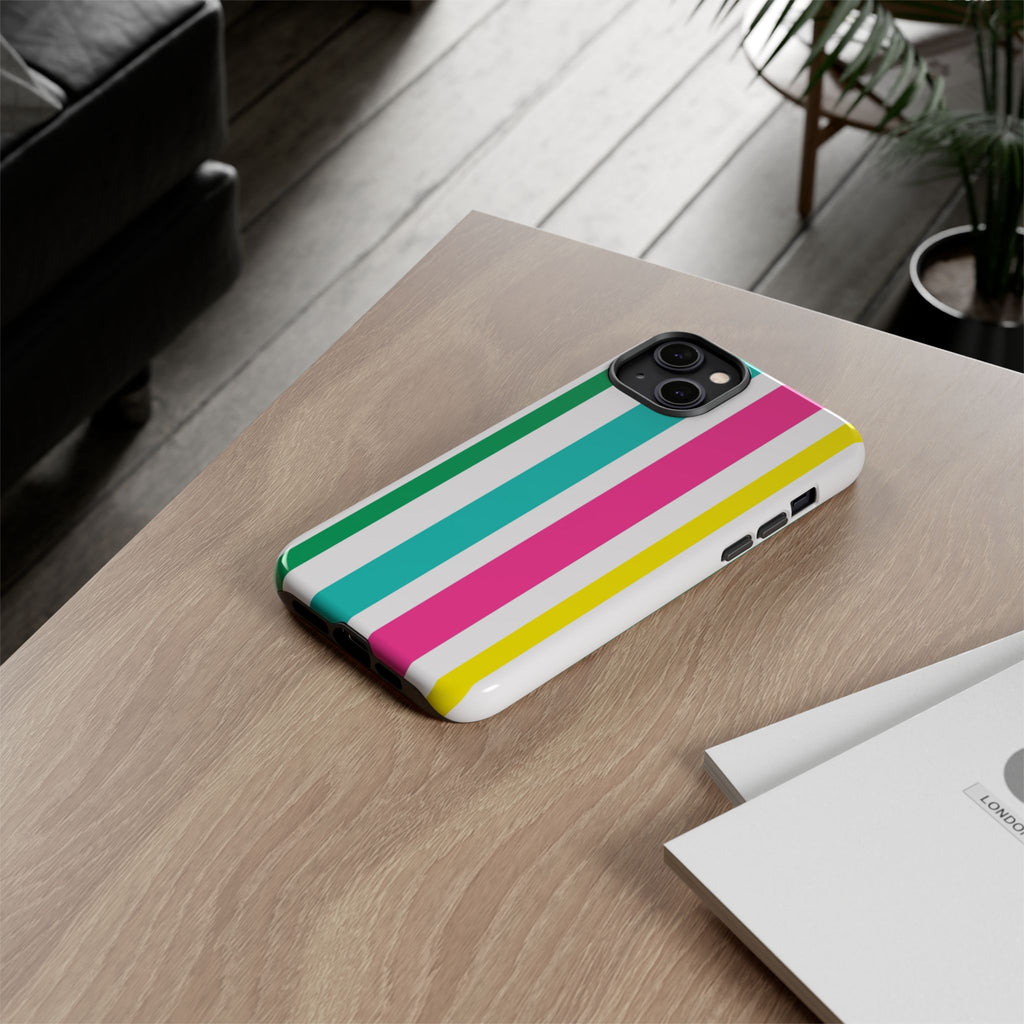 Candy Stripes - Pink/Yellow/Green