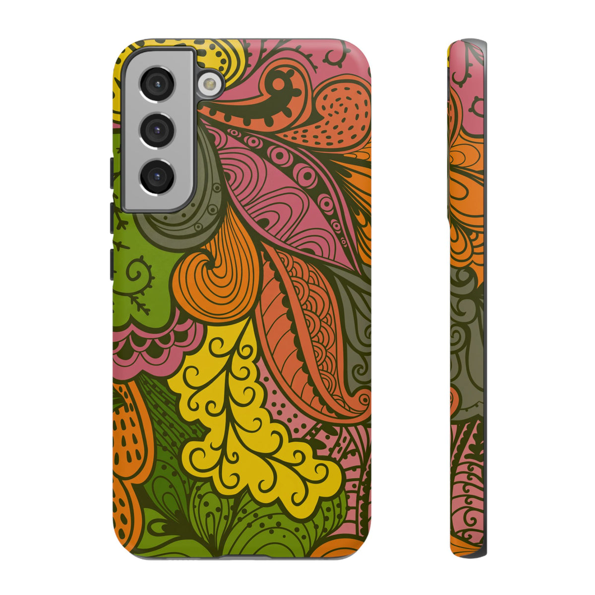 Abstract - Purple/Yellow/Green