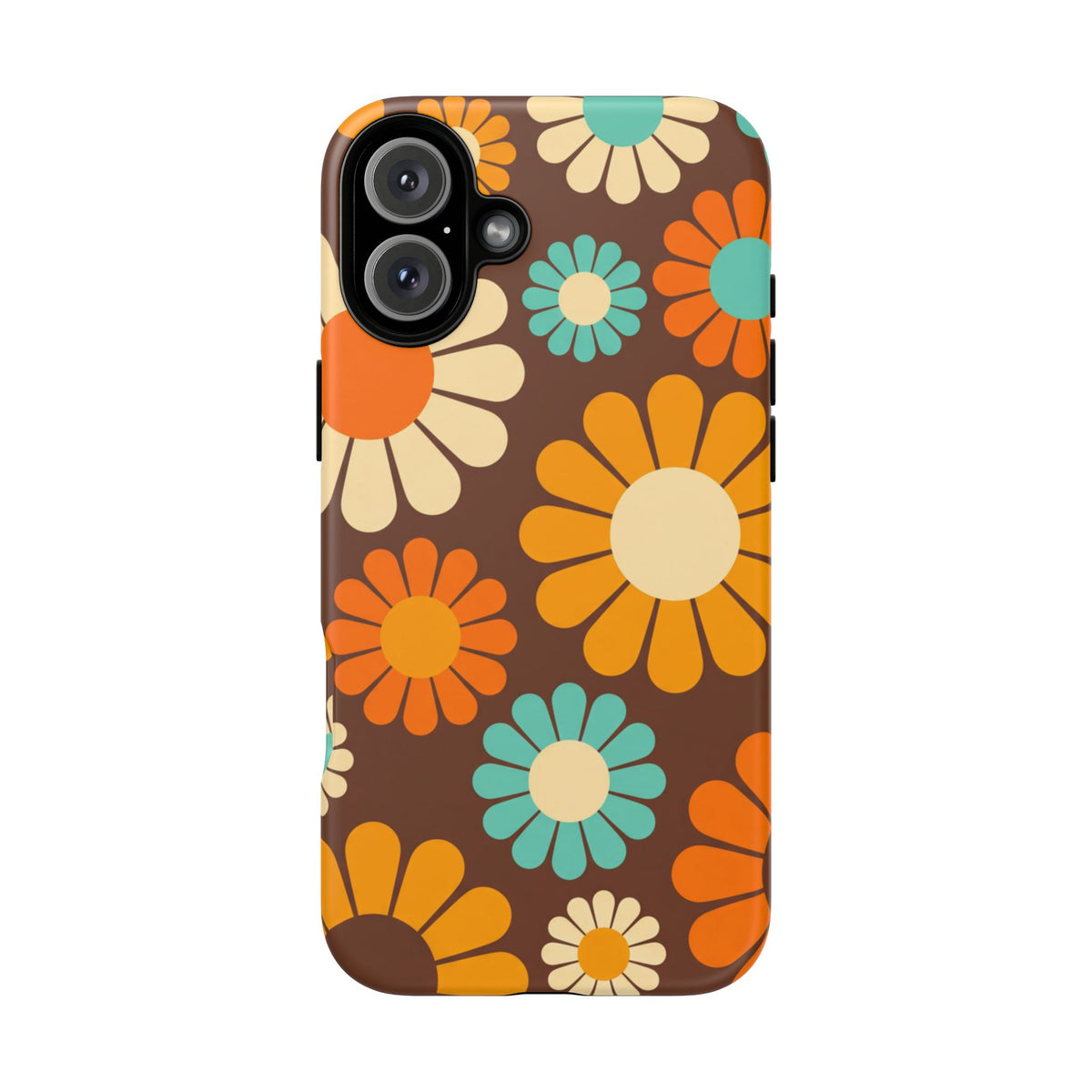 Flowers - Brown/Yellow