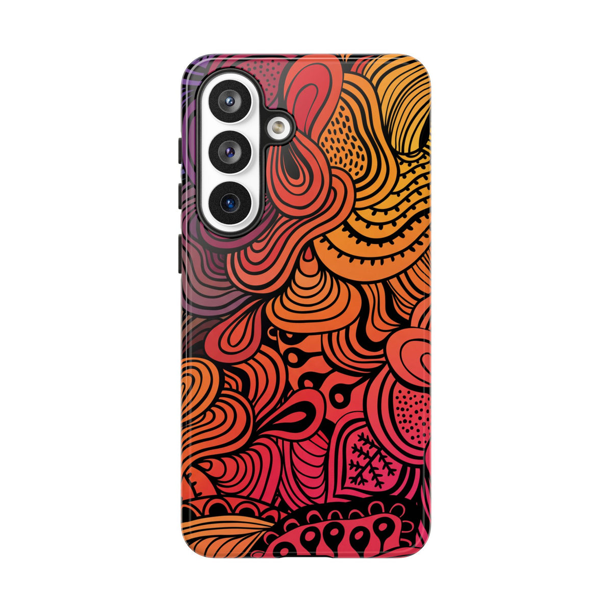 Abstract - Pink/Yellow