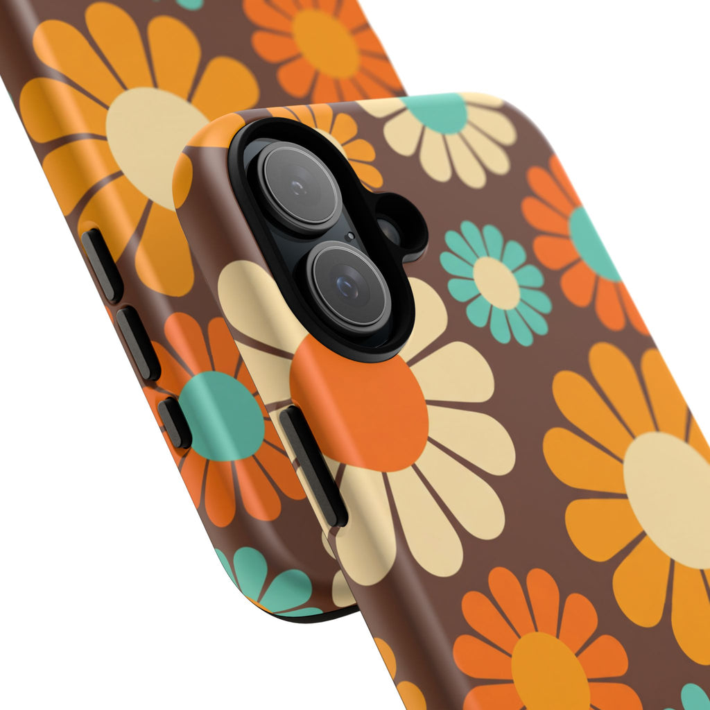 Flowers - Brown/Yellow