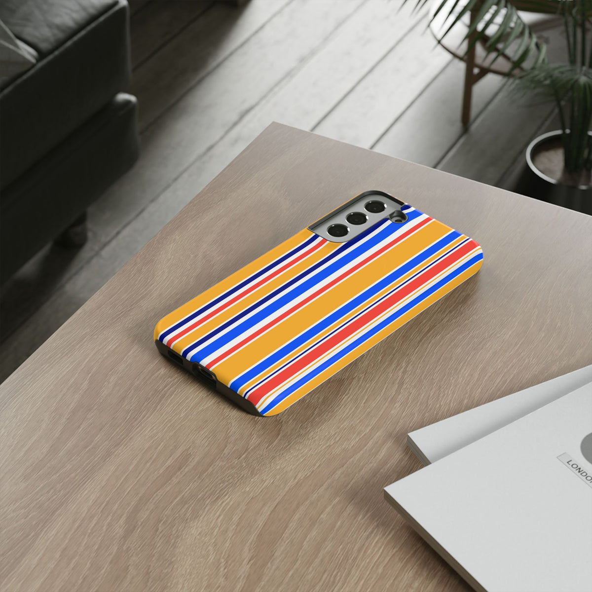 Candy Stripes - Yellow/Blue