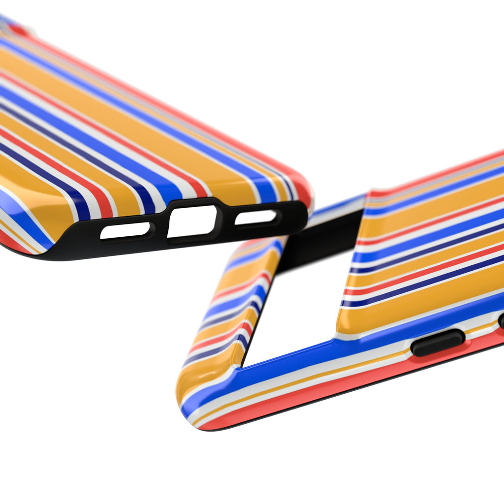 Candy Stripes - Yellow/Blue
