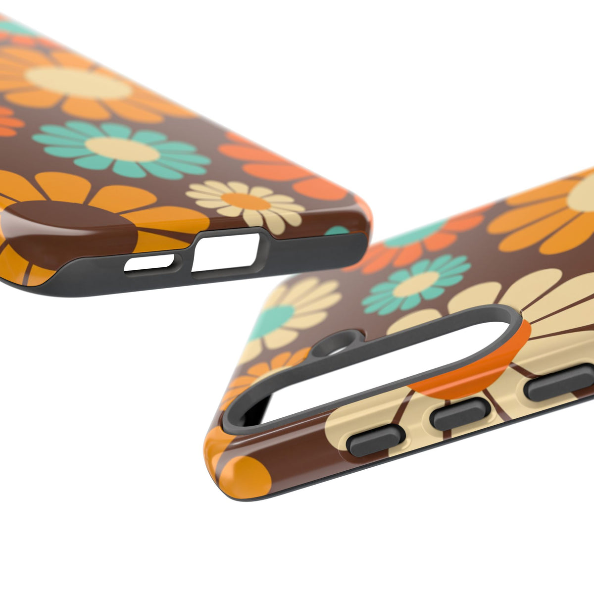 Flowers - Brown/Yellow