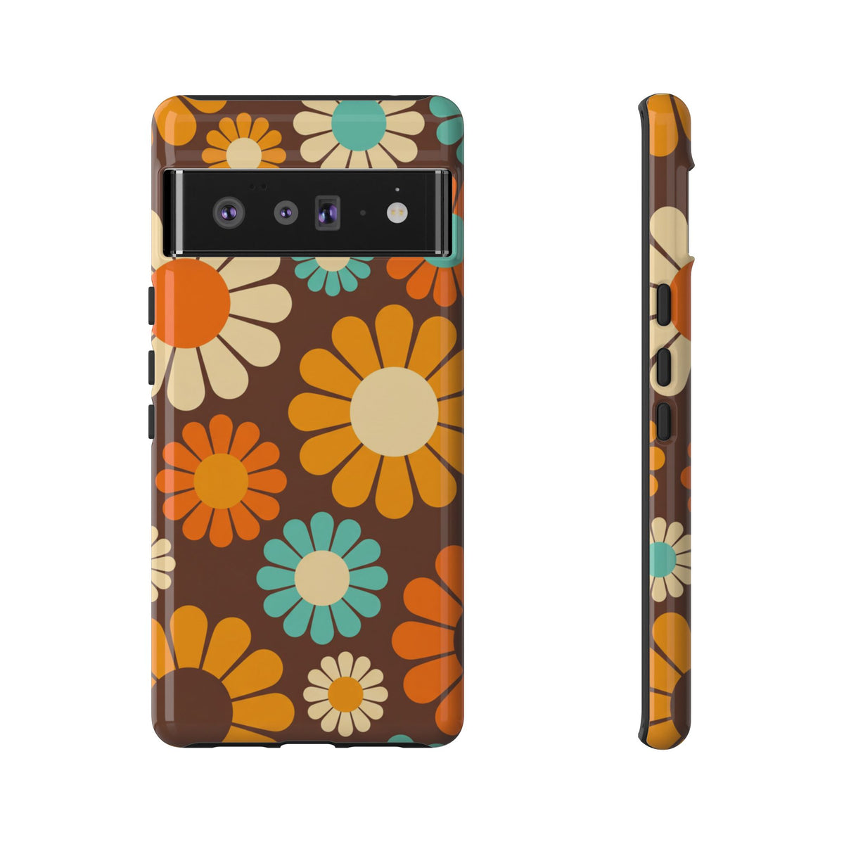 Flowers - Brown/Yellow