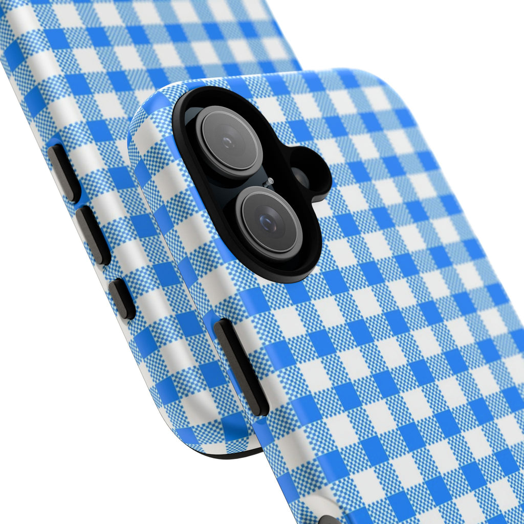 Checked - Blue